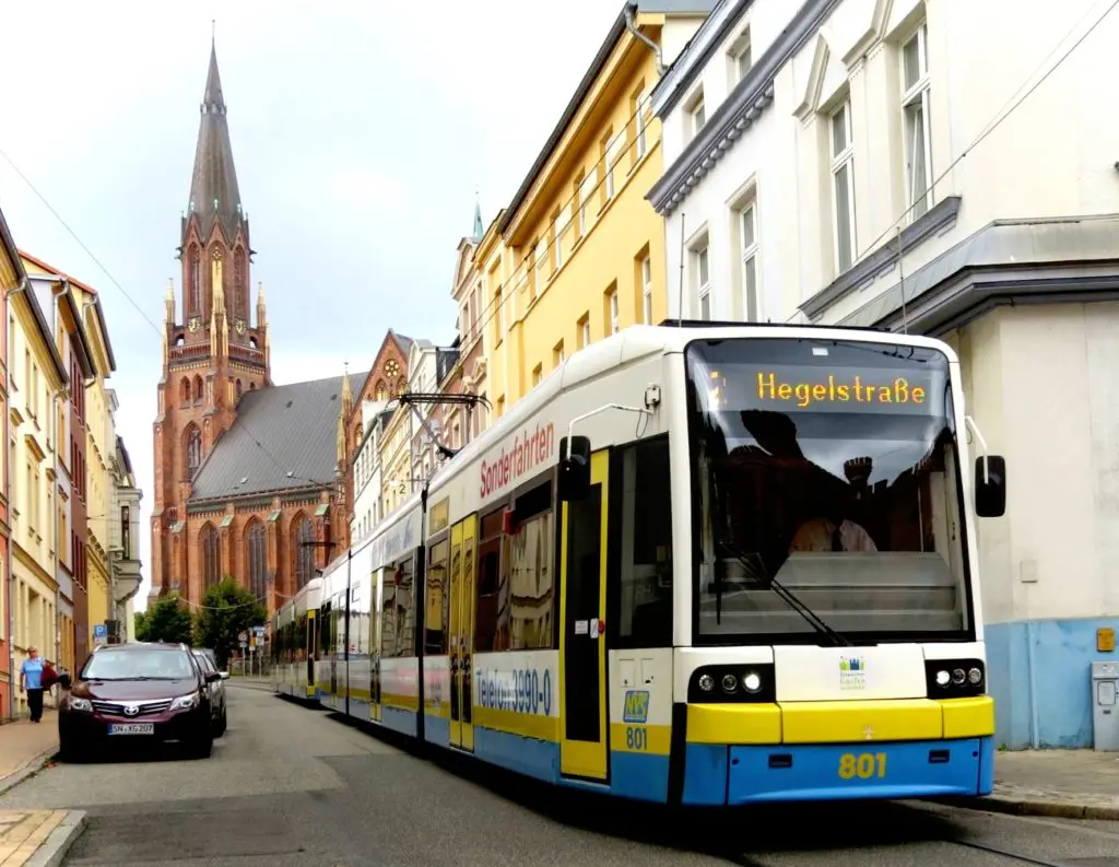 Trams in oostelijk Duitsland, verleden en heden