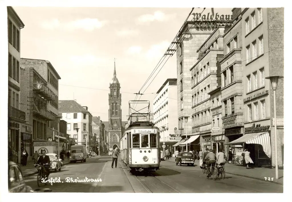 Trams in het Wirtschaftswunderland