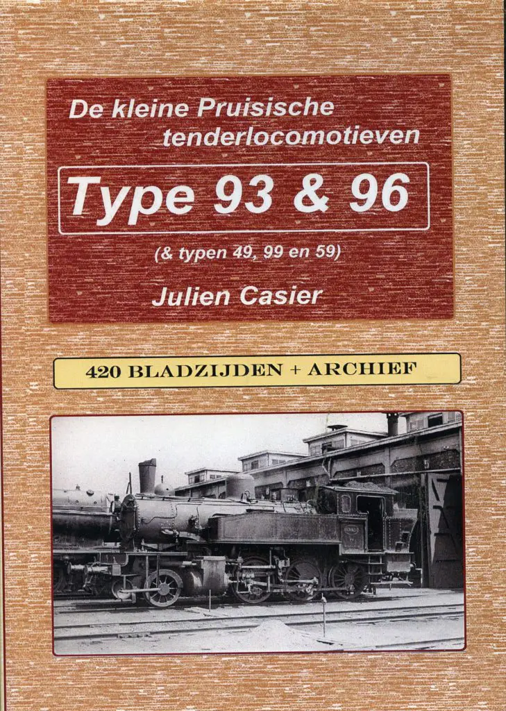 De kleine Pruisische Tenderlocomotieven type 93 & 96 CDRom