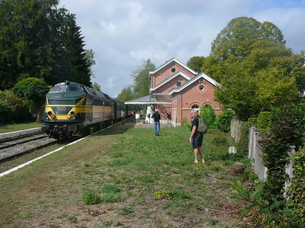 Verslag Spoorwandelreis Wallonië