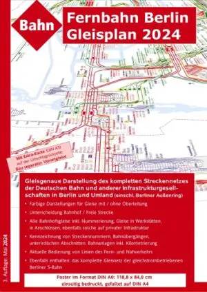Fernbahn Berlin - Gleisplan 2024