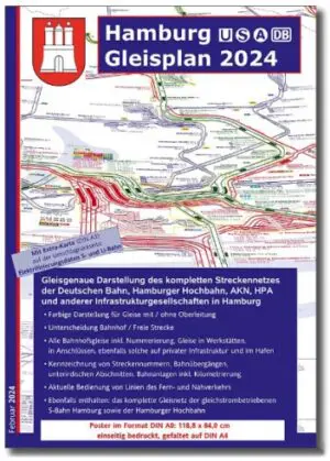 Hamburg U-S-A-DB Gleisplan 2024