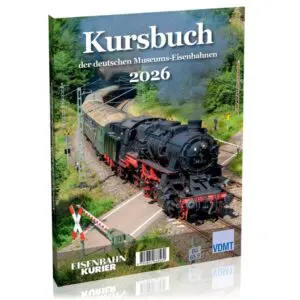 Kursbuch der deutschen Museums-Eisenbahnen 2026