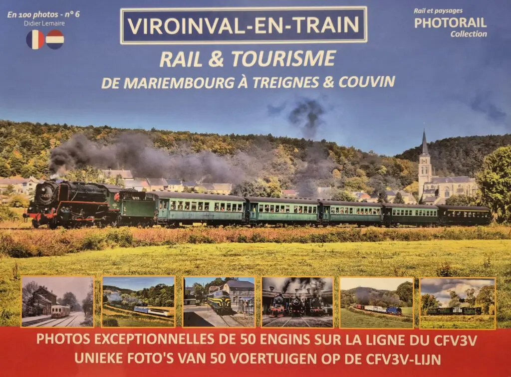 Rail et paysages nr 6; De Mariembourg á Treingnes & Couvin
