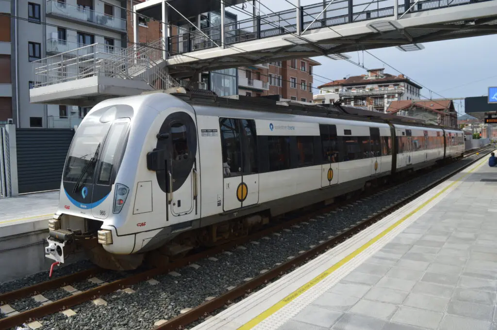 Trein en tram in Baskenland