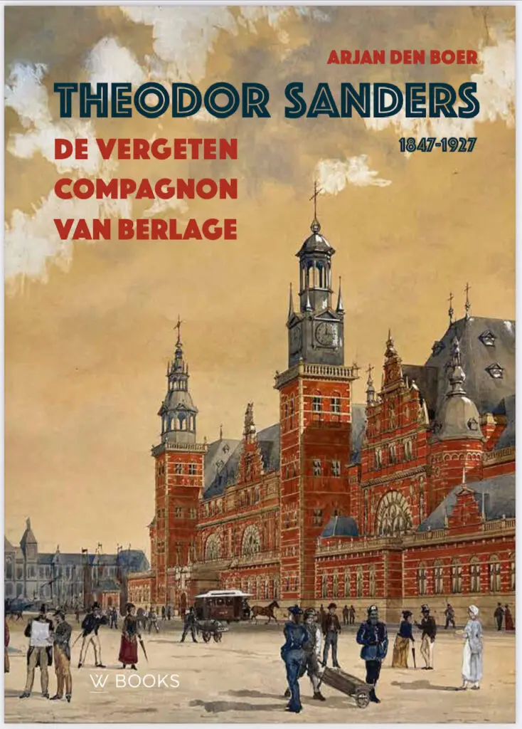 Omslag van het boek van Arjen de Boer over Theodoor Sanders