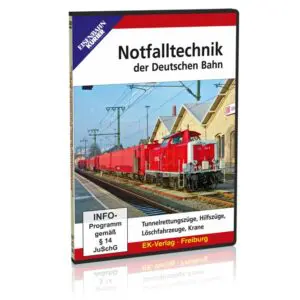 DVD - Notfalltechnik der Deutschen Bahn - Rettungszüge, Hilfszüge, Löschfahrzeuge, Krane