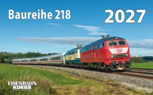Kalender 2027 - Baureihe 218