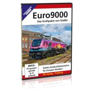 DVD - Euro9000, Starke Zweikraftlokomotive für Europas Strecken