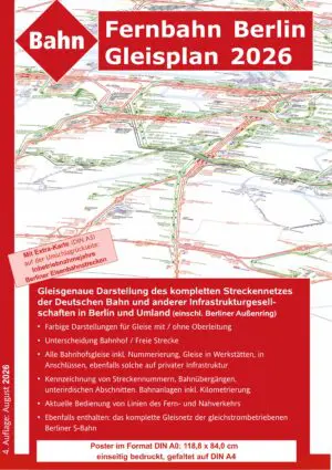 Fernbahn Berlin - Gleisplan 2026