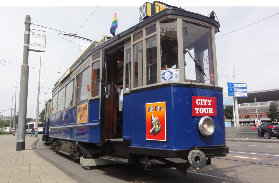 Het GVB in Amsterdam rond 1970 en in 2019