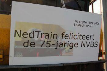 Trein trekken te Leidschendam