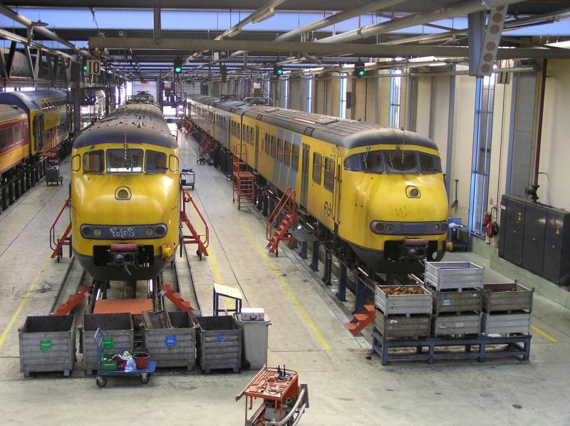 Het onderhoud van NS materieel bij Nedtrain