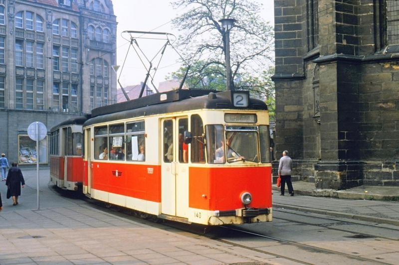 Trams in oostelijk Duitsland, verleden en heden