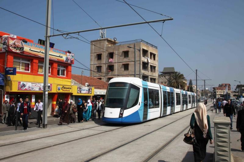 Exotische en moderne trams in Noord-Afrika
