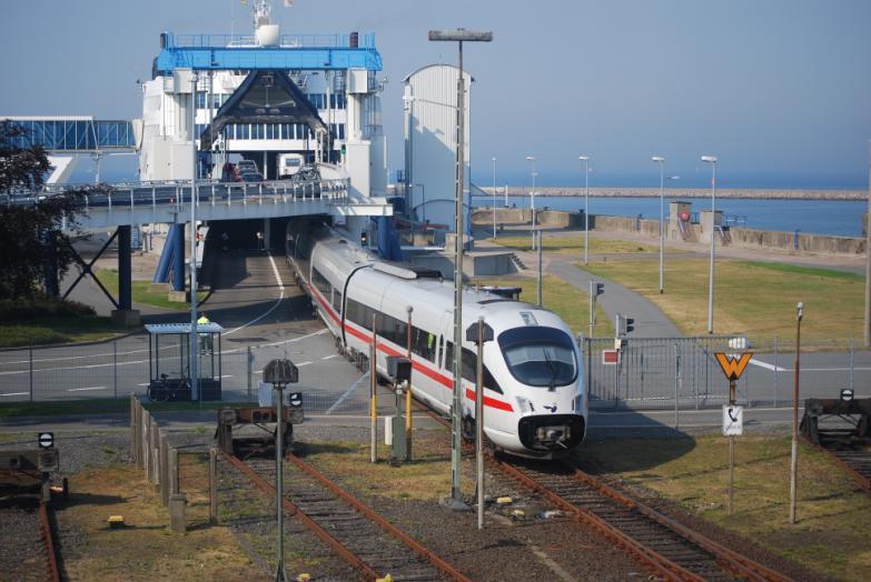 Spoorveerdiensten in Europa