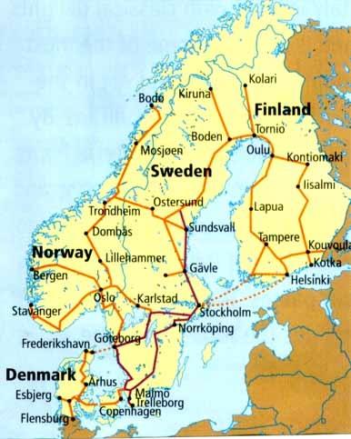 Treinreizen door Scandinavië, deel 4