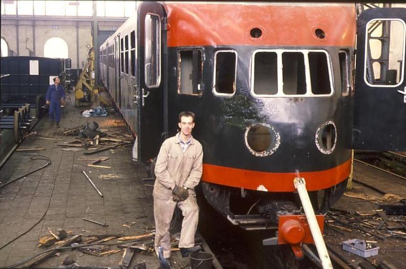 Werkplaats Roosendaal eind jaren 80