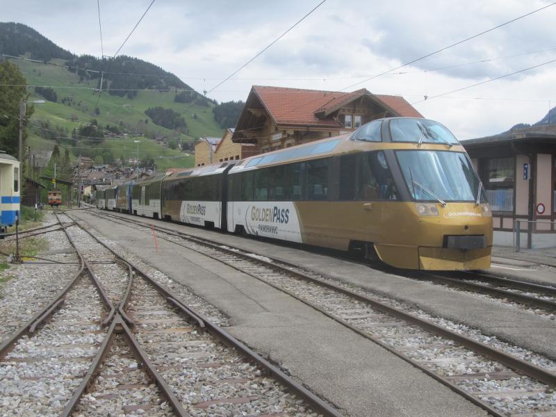 De GoldenPass Line. Per trein van Luzern naar Montreux
