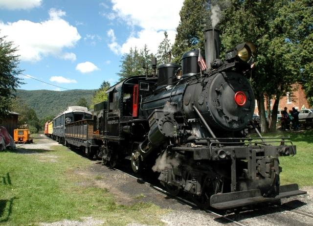 Stoom en historie in Pennsylvania en Virginia, USA