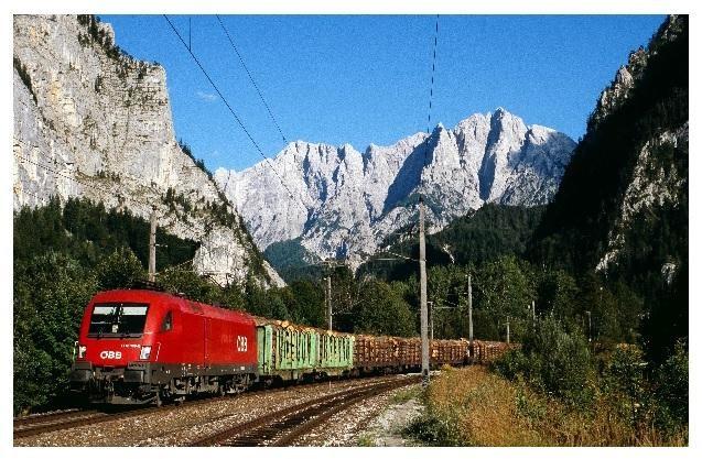 Kriskras per spoor door Oostenrijk