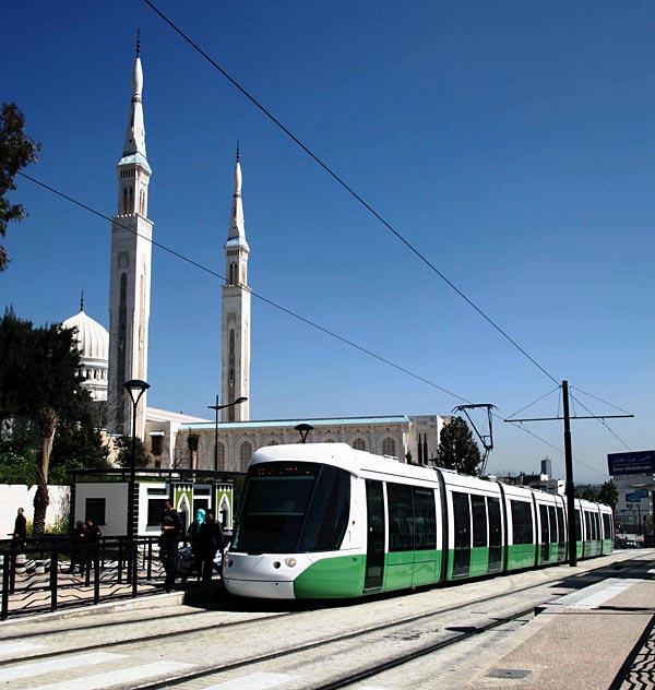Exotische en moderne trams in Noord-Afrika