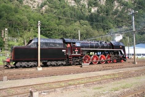 De zesdaagse SSN-stoomtreinreis naar Praag in 1995