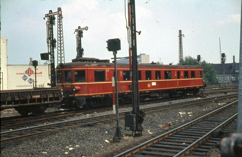 Railvervoer in Aken en Keulen rond de jaren 70