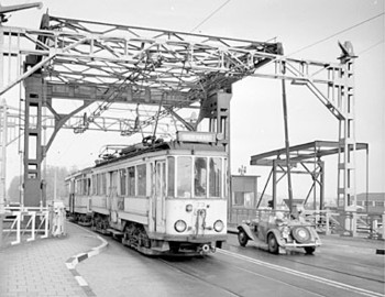 Blauwe en Gele tram 50 jaar verdwenen