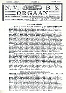 Op de Rails – 1931 – Nr. 1 (Maart) EERSTE NUMMER VERENIGINGSORGAAN
