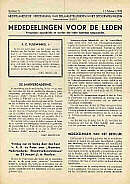 Op de Rails – 1943 – Nr. 5 (Februari) Mededeelingen nummer 5