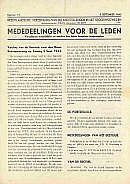 Op de Rails – 1943 – Nr. 12 (September) Mededeelingen nummer 12