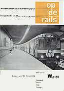 Op de Rails – 1968 – Nr. M (Metronummer) Extra nummer Metro