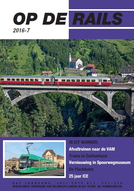 Op de Rails – 2016 – nr. 7 (juli)