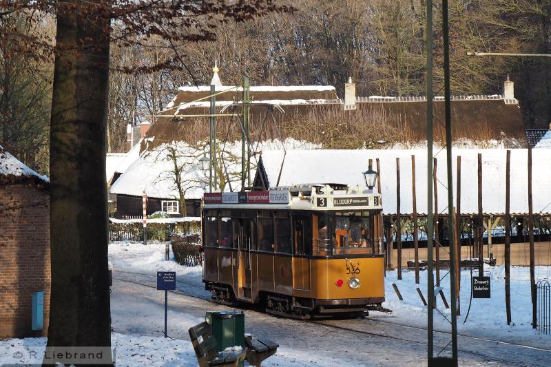 RET 536, 29 december 2014De 536 bij het Brouwhuis uit Ulvenhout.