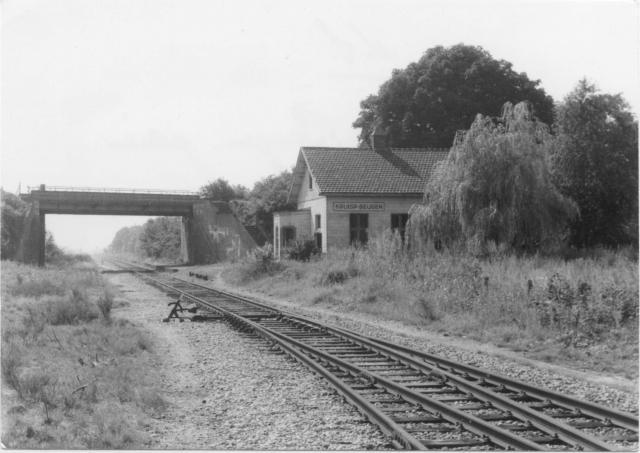 Kruispunt Beugen gezien vanuit de richting Gennep.Foto: foto 5174.885 AE Periode: 29 juli 1970