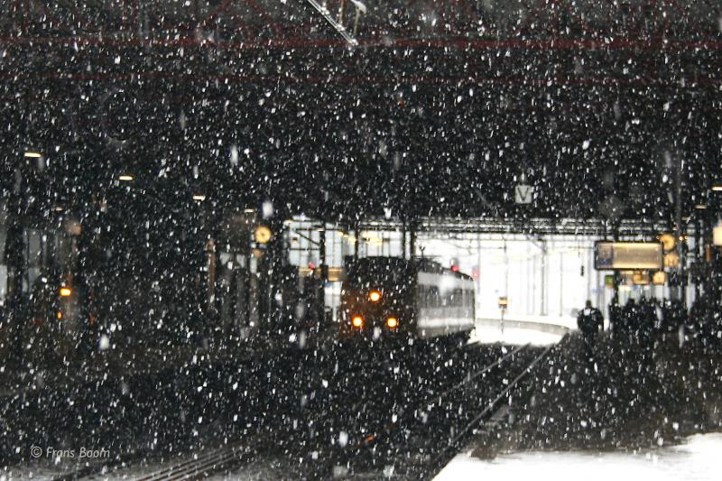 Eindhoven station 20 december 2009