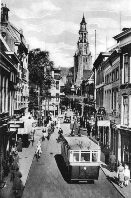 trolleybusje in de A-straat