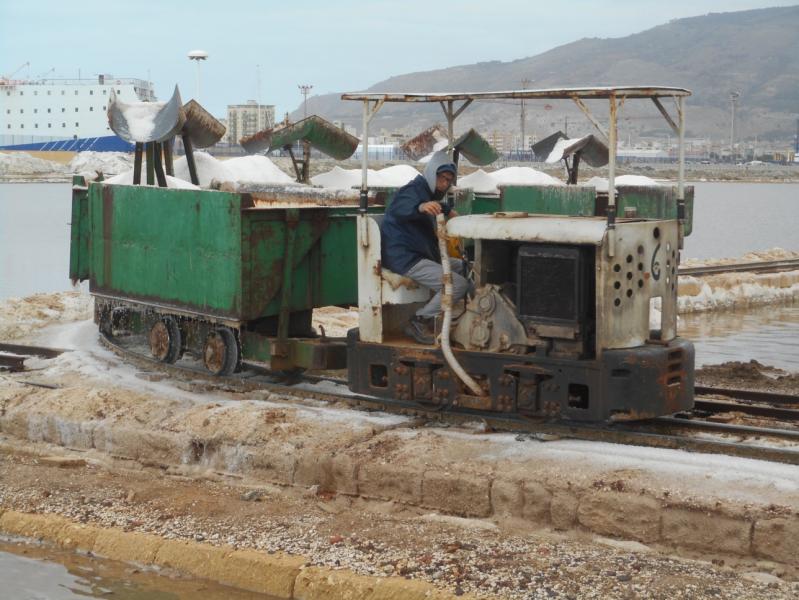een trein van dichtbij