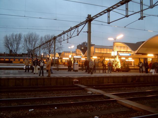 de daken boven de perrons werden vanwege de vorm wel aangeduid als vlinderschalen.