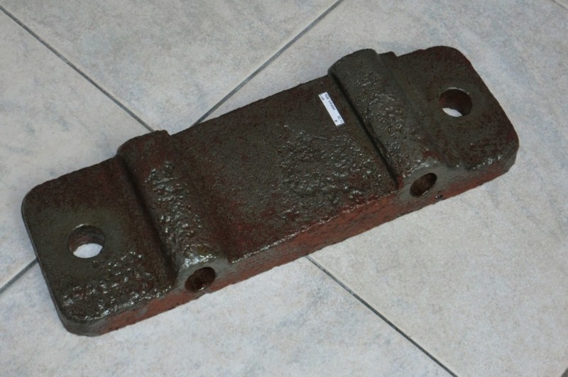 Onderlegplaat Pandrol, 1967.