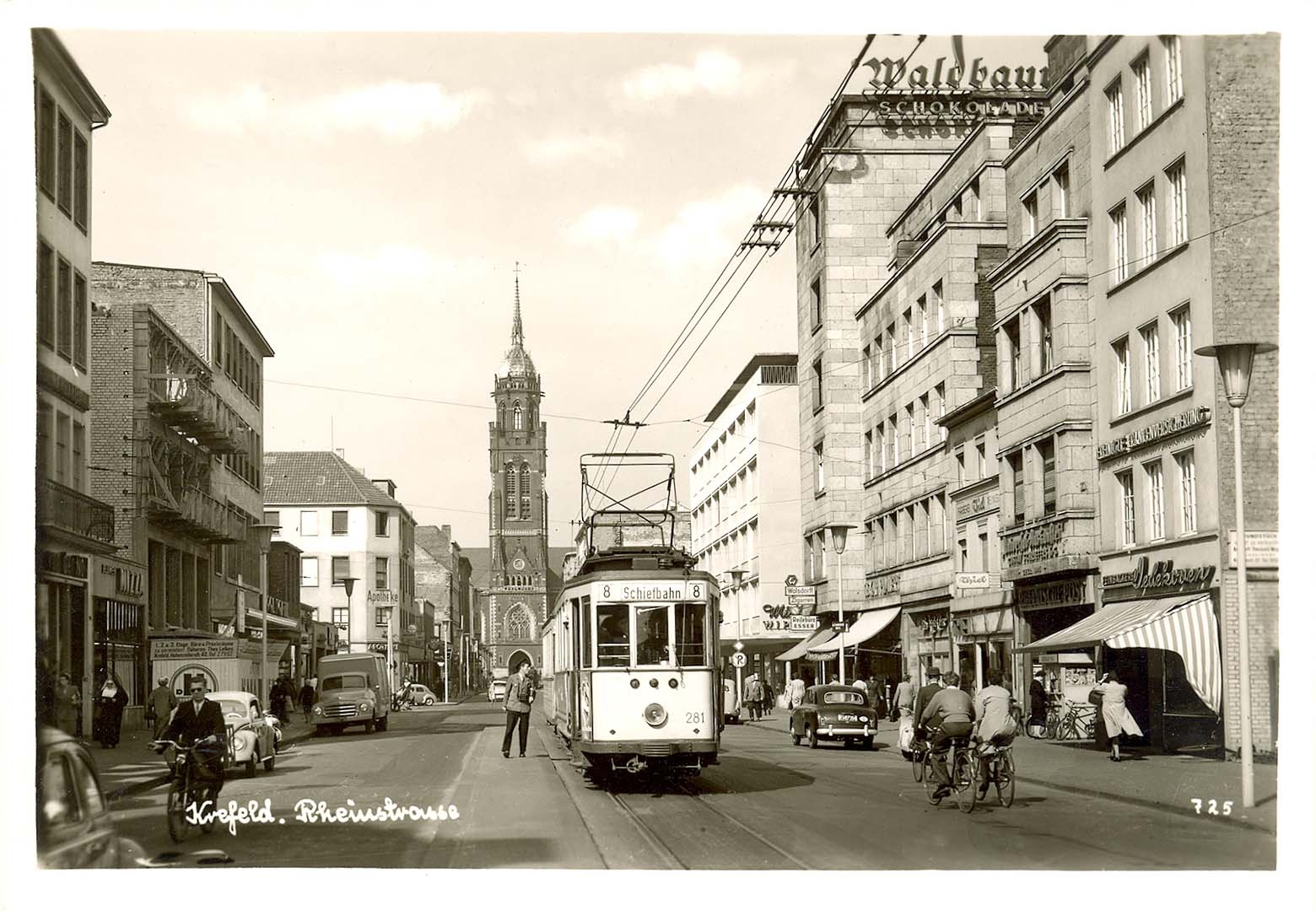 Trams in het Wirtschaftswunderland