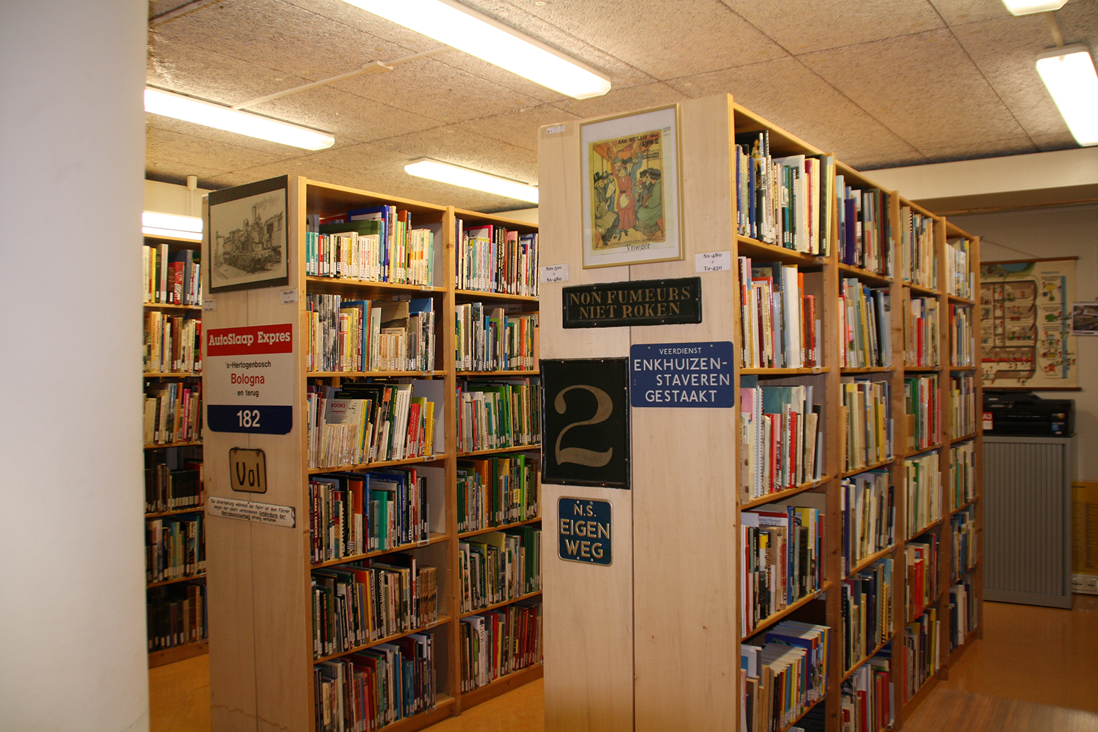 Bibliotheek opening (12 – 20 uur )