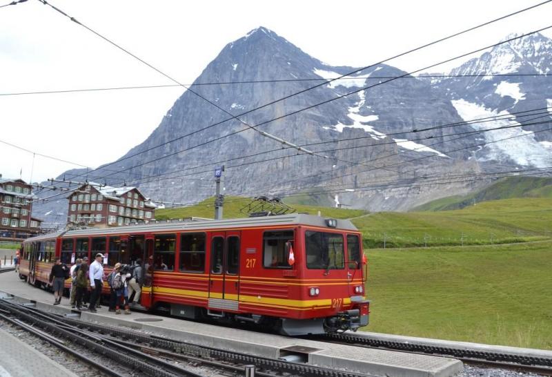 Op vakantie in het Berner Oberland