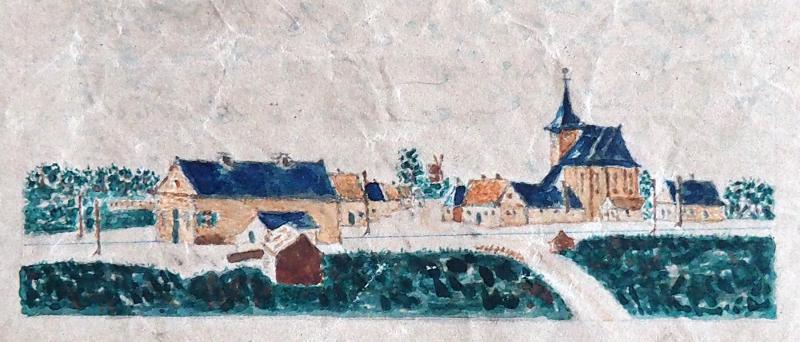 We gaan over naar het station van Westervoort. Het werd geopend op 15 februari 1856. De enig bekende afbeelding van het oude station vormt deze prent uit 1869.