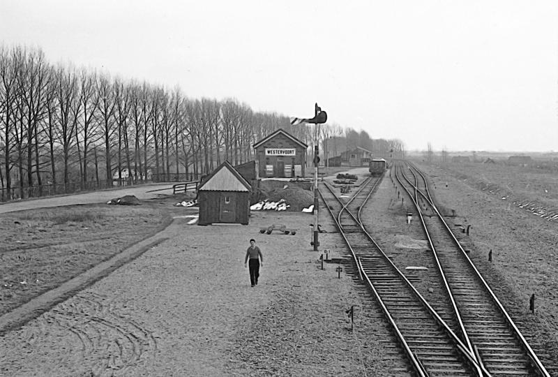 Dit is het emplacement van Westervoort rond 1955.