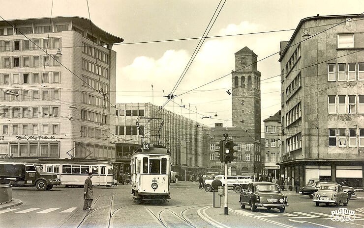 Strassenbahnen im Wirtschaftswunderland