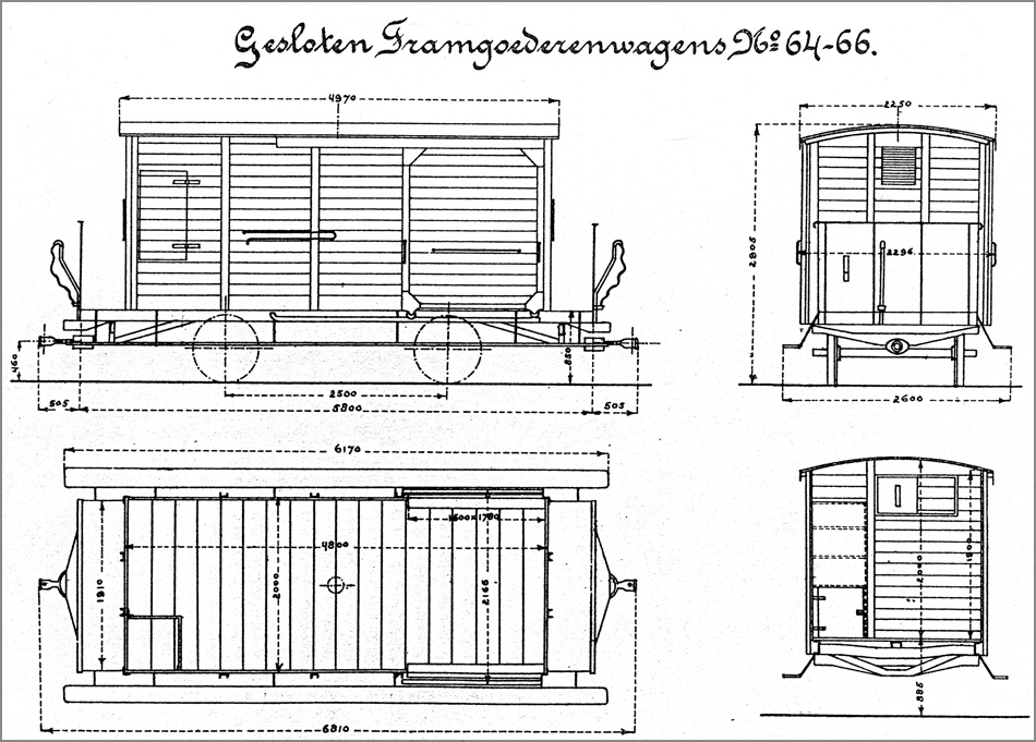 Overzicht tram-materieeltekeningen