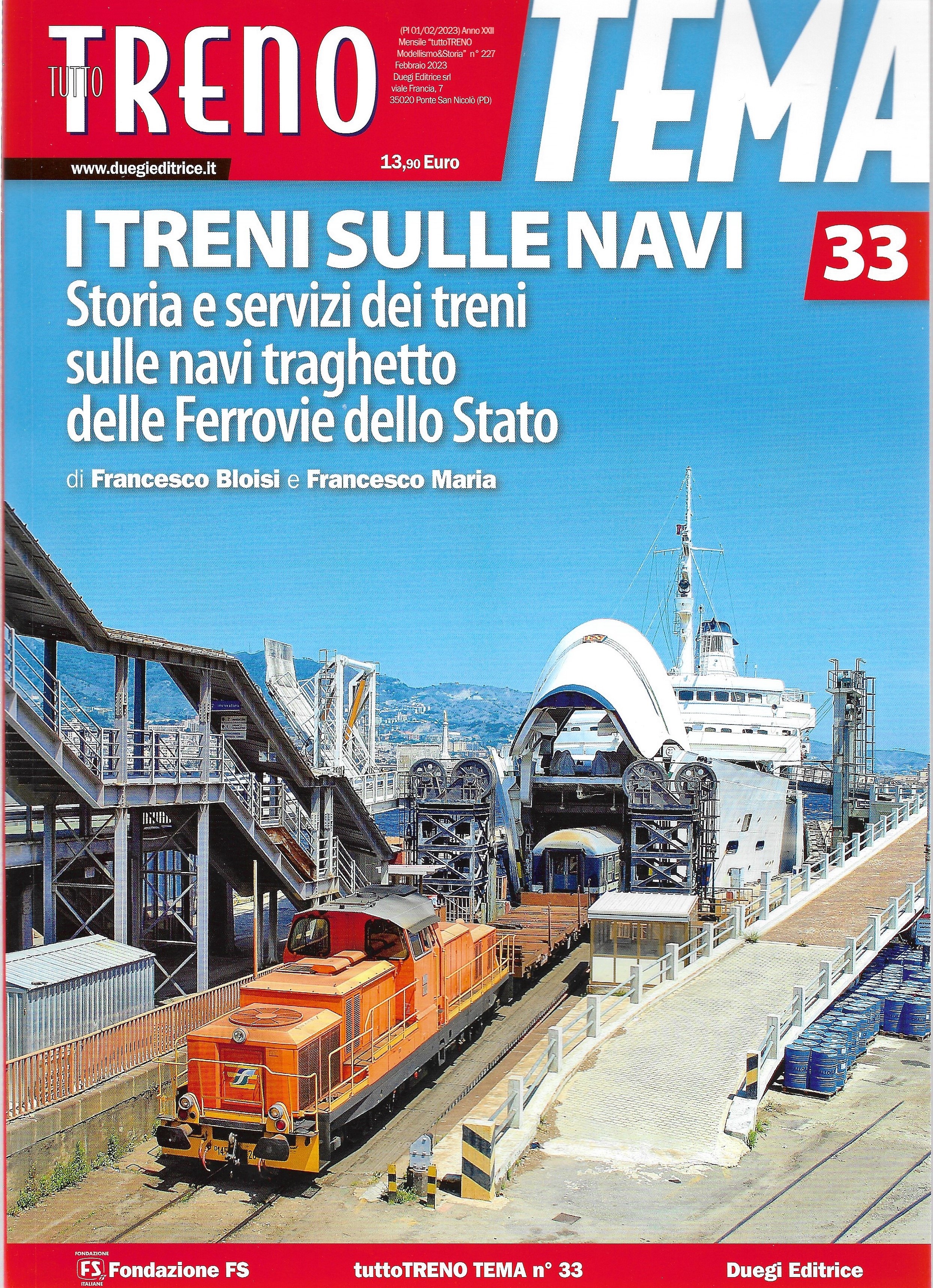 Tutto Treno Tema N. 33 - I treni sulle navi