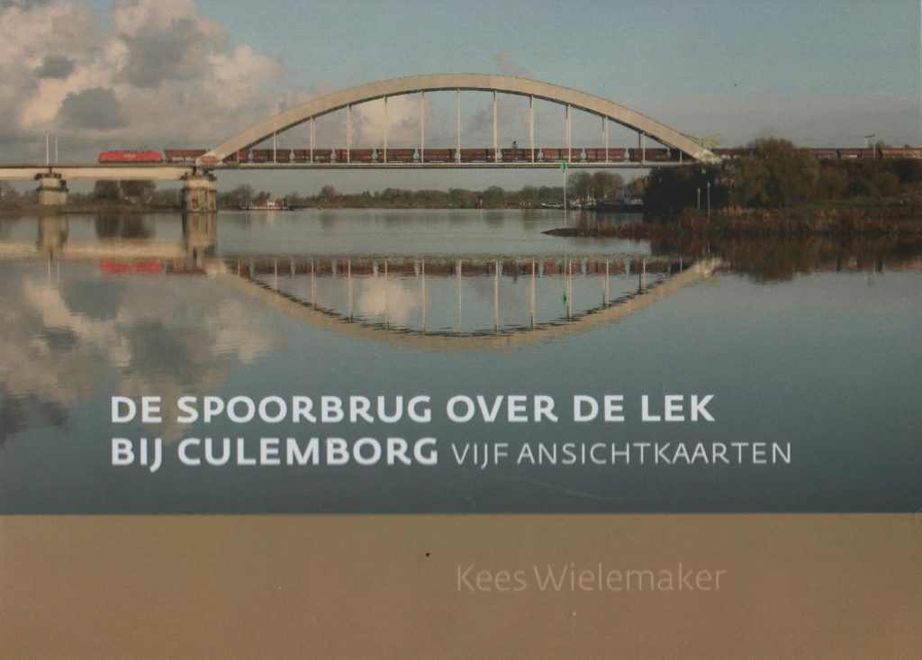 De spoorbrug over de Lek bij Culemborg